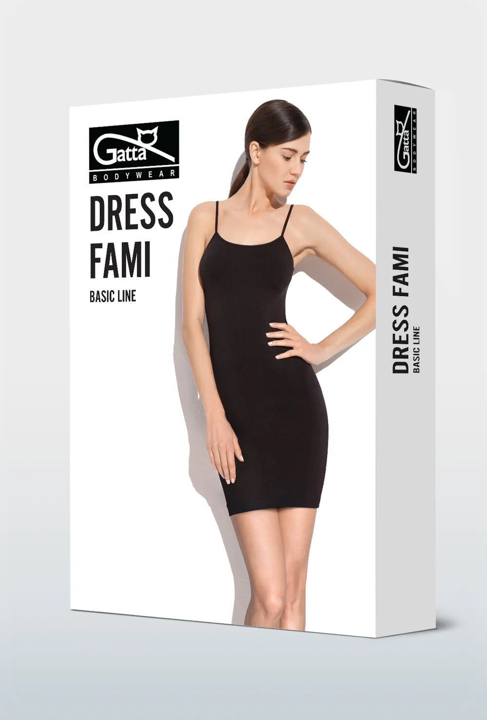 Dopasowana sukienka na ramiączkach Fami - Gatta