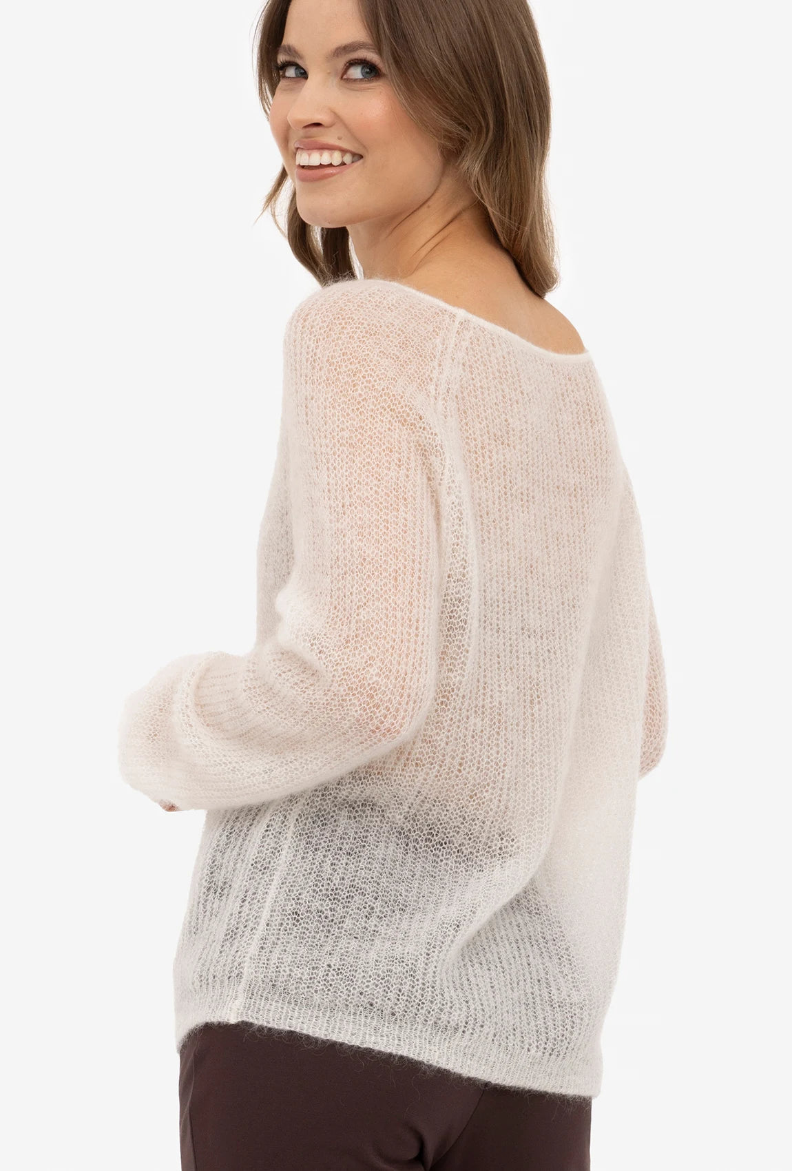 Lekki sweter z wełną - Gatta