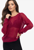 Lekki sweter damski
