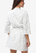 Bawełniany szlafrok damski Clouds