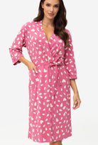 Bawełniany szlafrok damski Gerbera