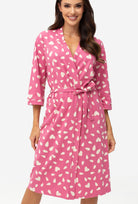 Bawełniany szlafrok damski Gerbera