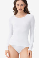 Dopasowana bluzka z długim rękawem T-shirt L