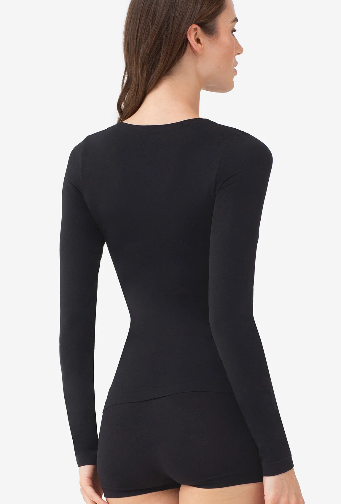 Dopasowana bluzka z długim rękawem T-shirt L - Gatta