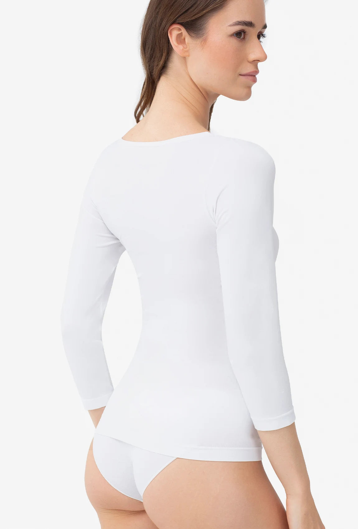 Dopasowana bluzka z rękawem 3/4 T-shirt Perfect - Gatta