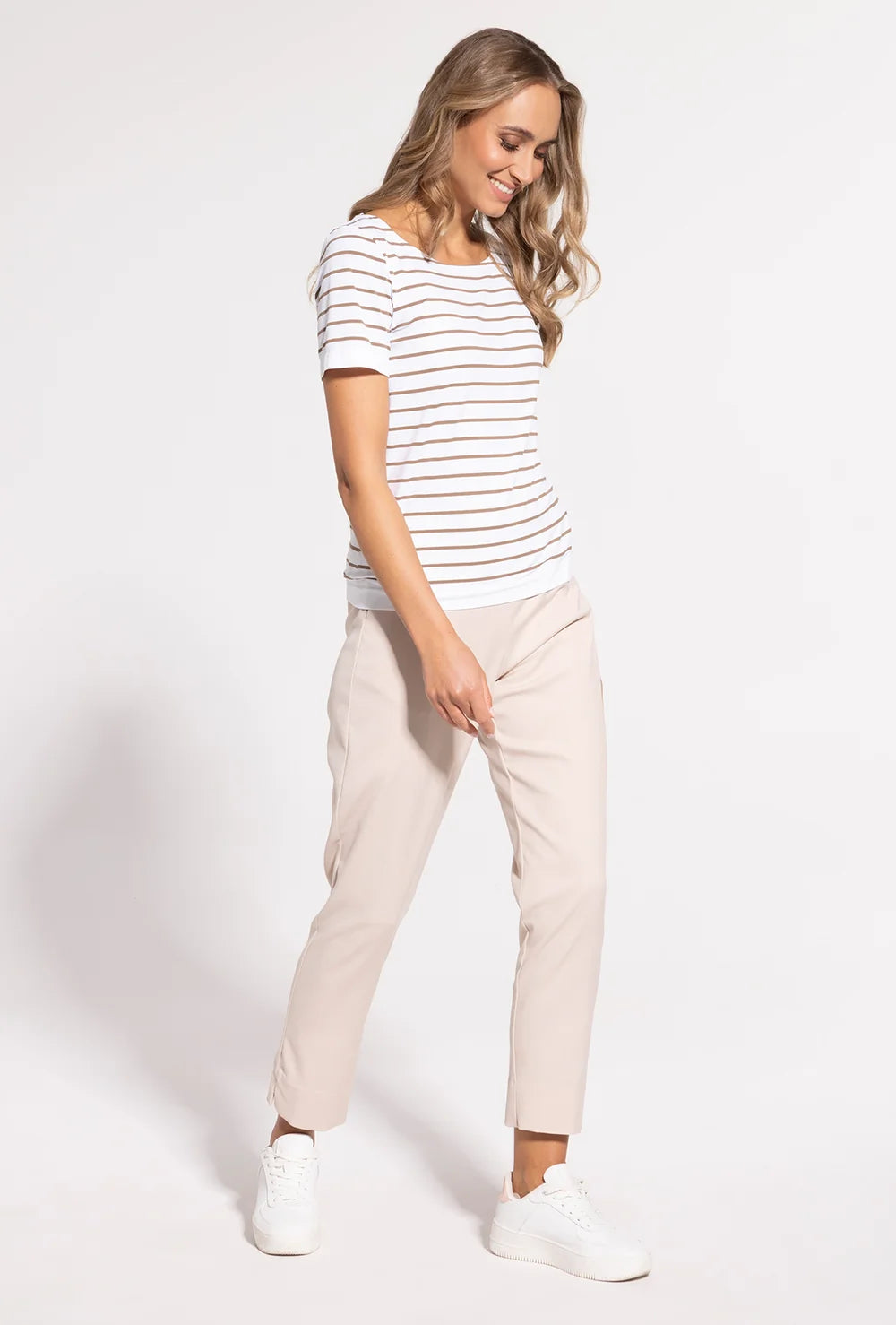 T-shirt w paski Adrienne - Gatta