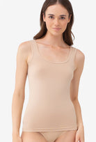 Bluzka bezszwowa z szerokimi ramiączkami Tank Top