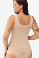 Bluzka bezszwowa z szerokimi ramiączkami Tank Top