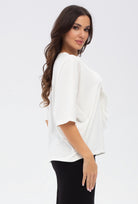 Bluzka z wiskozy Camellia