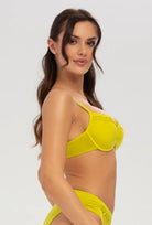 Góra od stroju kąpielowego Lime