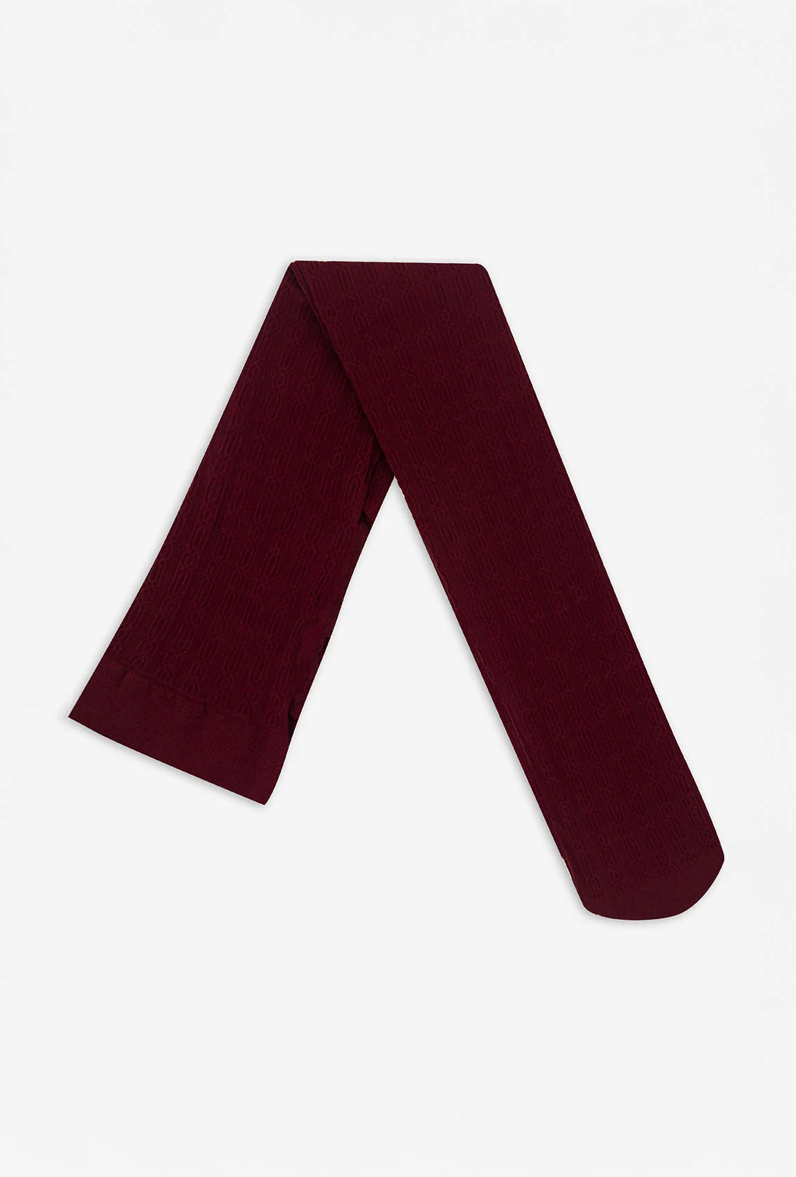 Bordowe rajstopy dziecięce Tiffany 01