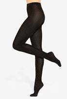 Czarne rajstopy z błyszczącą nitką Fantasia