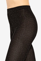 Czarne rajstopy z błyszczącą nitką Fantasia