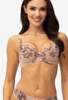 Koronkowy biustonosz typu soft Tiramisu