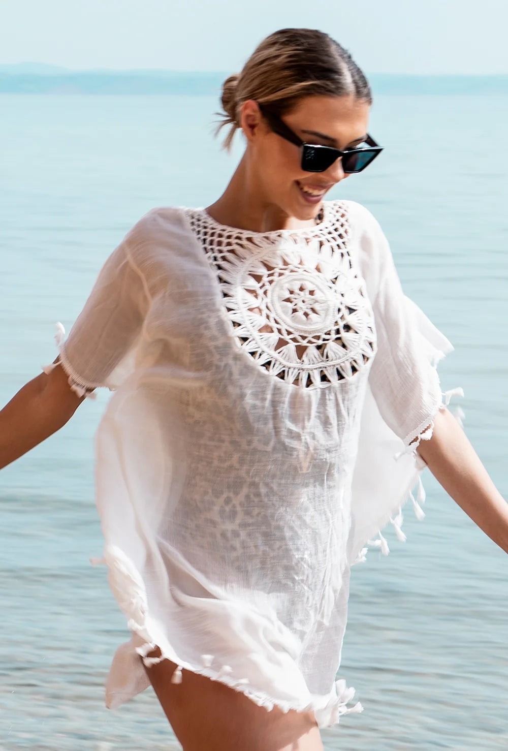 Pareo plażowe Sunset