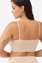 Top na cienkich ramiączkach