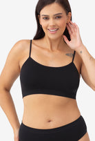 Top na cienkich ramiączkach