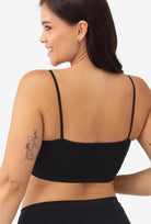 Top na cienkich ramiączkach