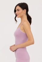 Top bezszwowy na cienkich ramiączkach Camisole