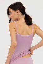 Top bezszwowy na cienkich ramiączkach Camisole