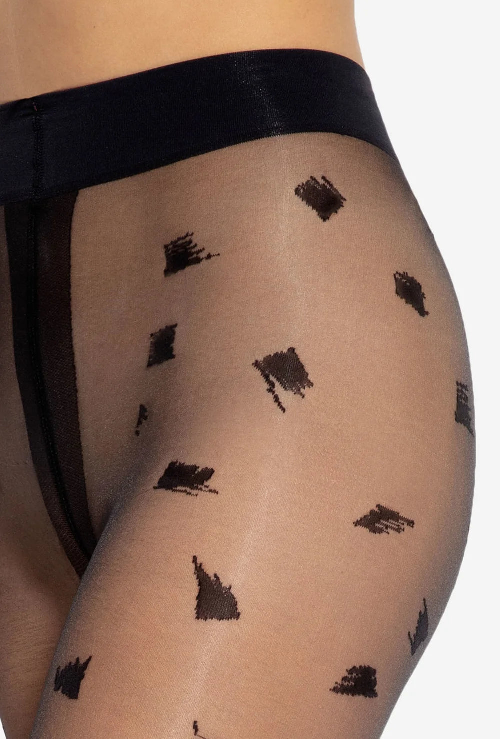 Transparentne rajstopy wzorzyste Arti wz. 04 - Gatta