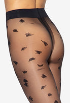 Transparentne rajstopy wzorzyste Arti wz. 04