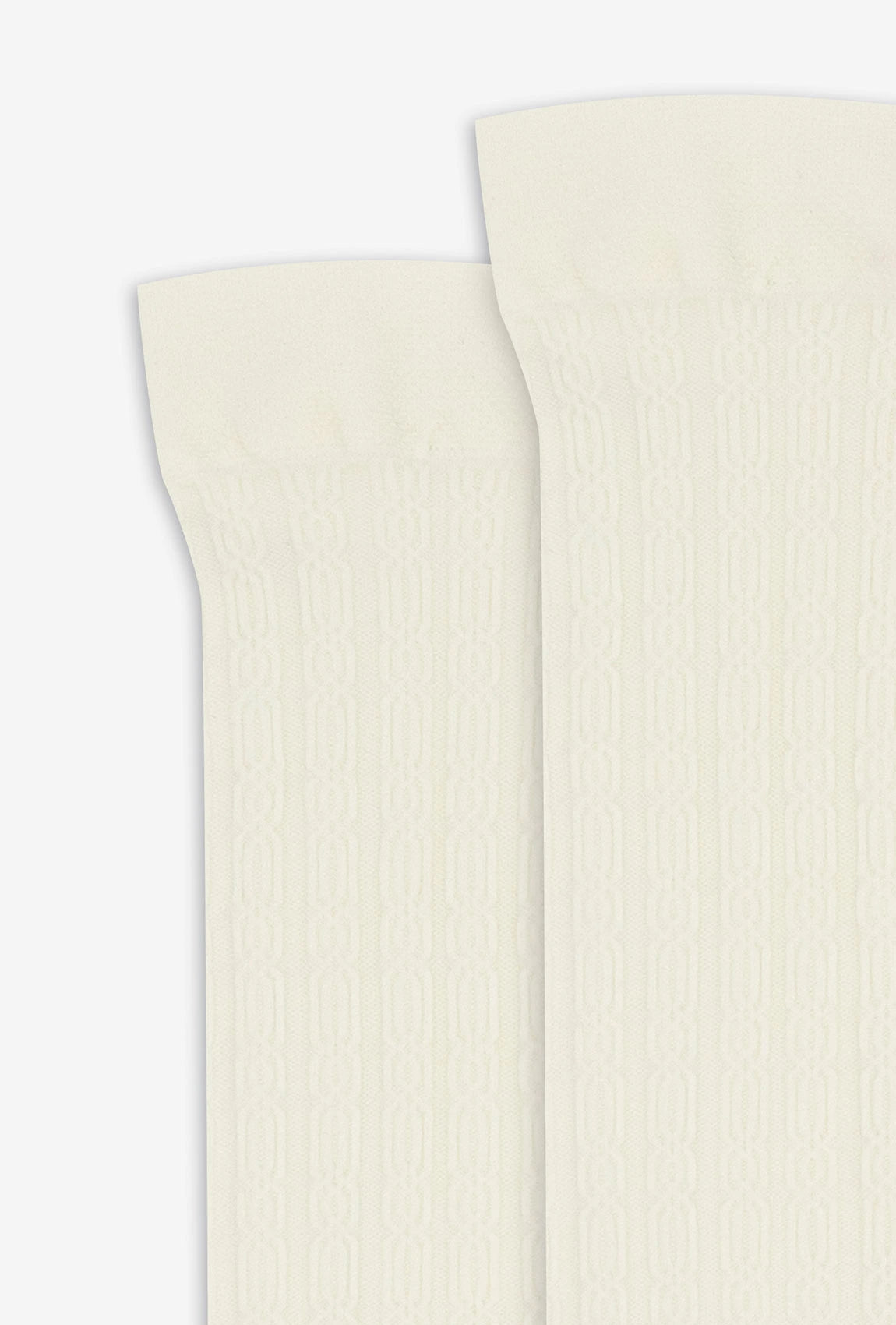 Kremowe podkolanówki dziecięce - Gatta