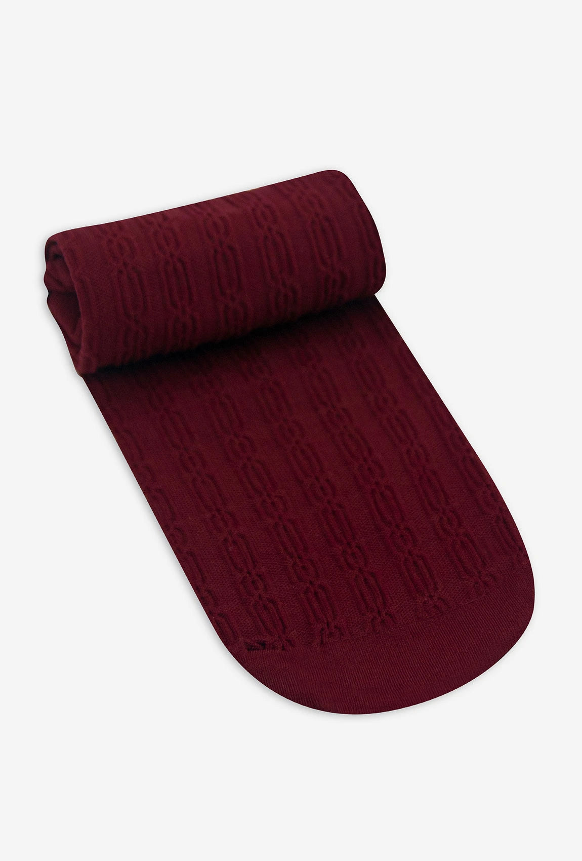 Bordowe podkolanówki dziecięce - Gatta