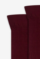 Bordowe podkolanówki dziecięce