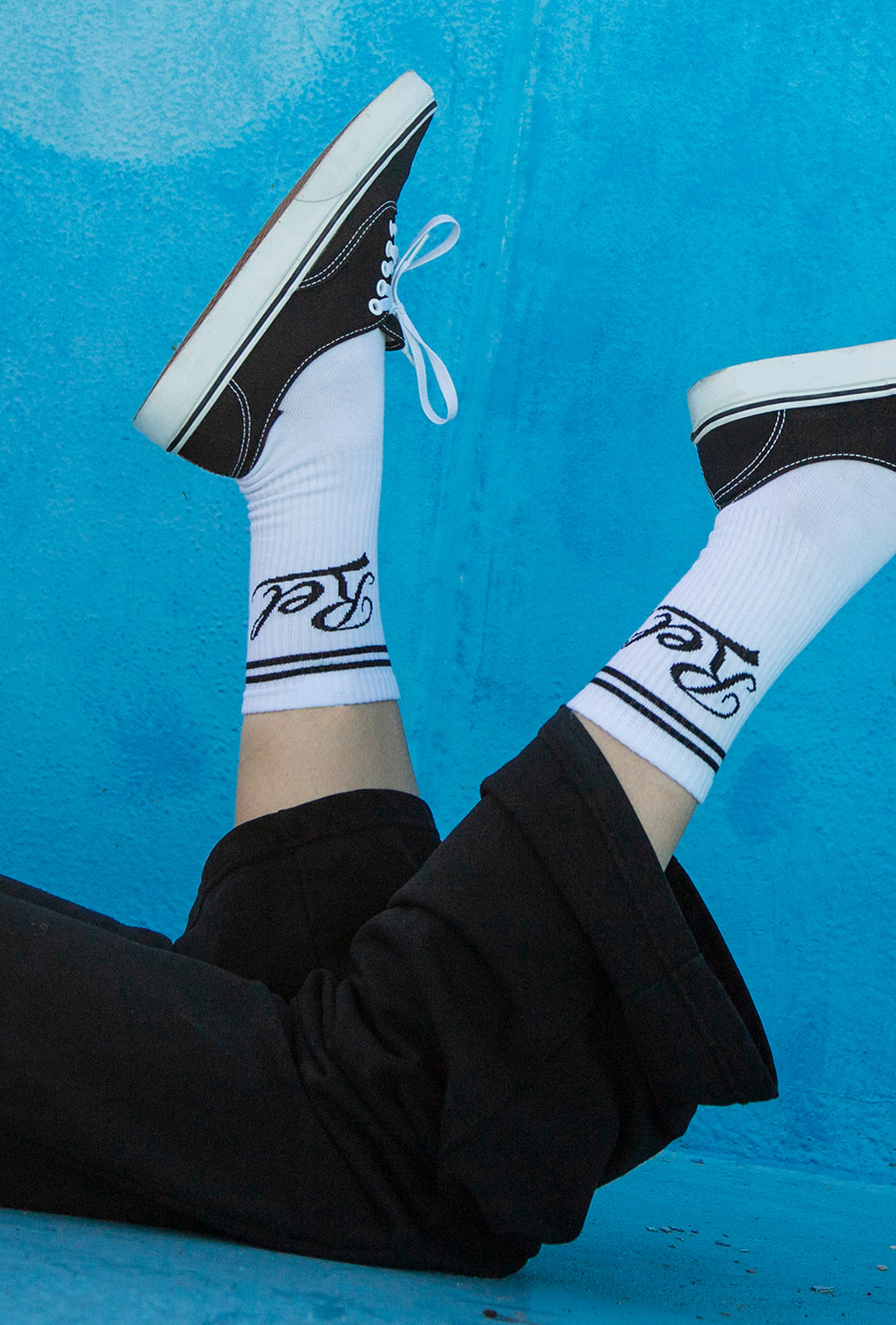 Wysokie skarpetki bawełniane wz. 953