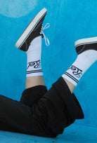 Wysokie skarpetki bawełniane wz. 953