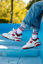 Wysokie skarpetki bawełniane wz. 956