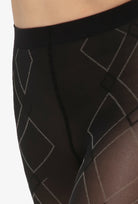 Wzorzyste rajstopy w romby Optica wz. 03