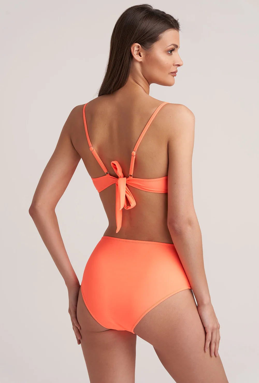 Dół od stroju kąpielowego - bikini z wysokim stanem Saranda - Gatta