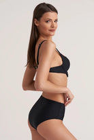 Dół od stroju kąpielowego - bikini z wysokim stanem Himara