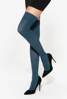 Zakolanówki w drobną kratkę Sassimi wz. 02